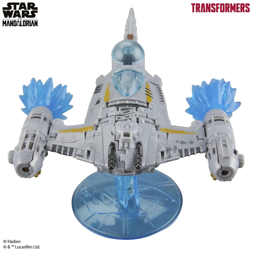 Transformers Collaborative Star Wars: The Mandalorian™ N-1 Starfighter, 7.5” Act